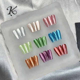 สีเจล kale plus DISCO สีแคทอายลูกแก้ว ลูกแก้ว nail polish เล็บเจล สีแฟลชสีเจล ยาทาเล็บเจล สีทาเล็บเจล 8ml