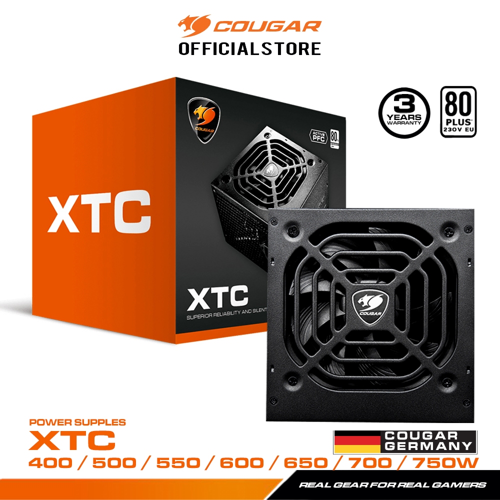 COUGAR XTC 750W (80+ White) : Power Supply รับประกัน 3 ปี