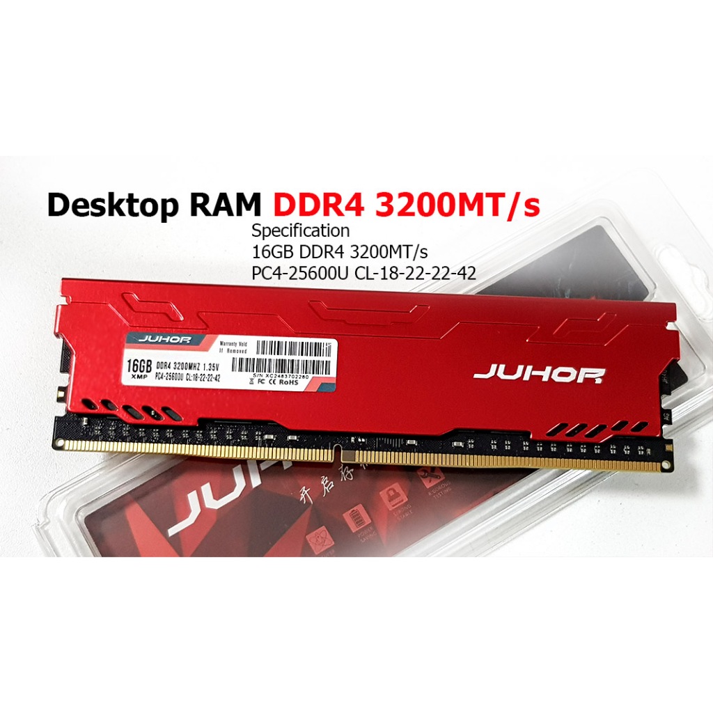 RAM DDR4 16GB 3200MHz ใช้ได้ทั้ง Mainboard ของ Intel และ AMD และบอร์ดระดับ Server Supermicro-X299 As