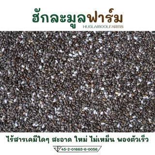 เมล็ดเจีย ออร์แกนิค 240กรัม ตราฮักละมูลฟาร์ม แท้มีใบรับรอง Organic Chiaseed มีอย.