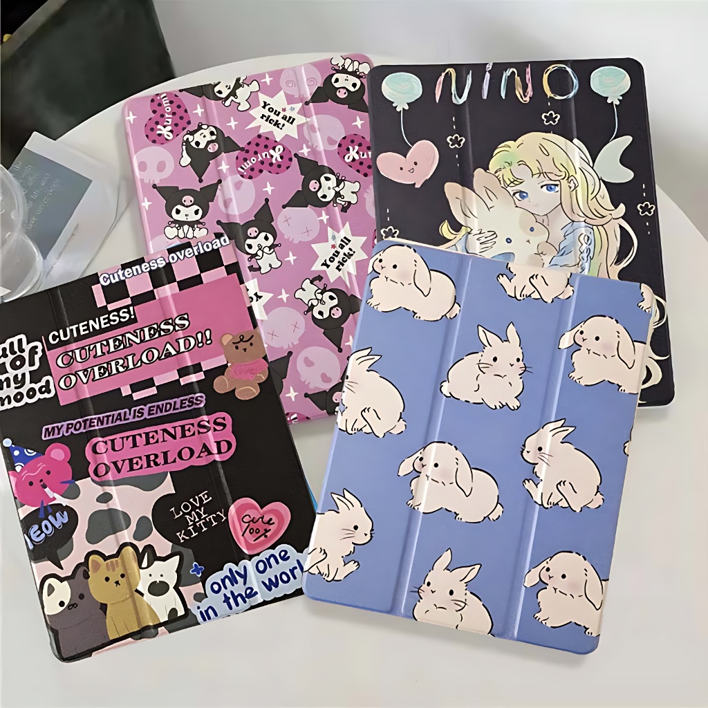 เคส หลังใส มีช่องใส่ปากกาgen10 gen9 gen8 gen7 10.2 เคสไอแพด air4 Air5 10.9 air3/pro10.5 gen5/gen6 air1/2 9.7 โปร 11 case