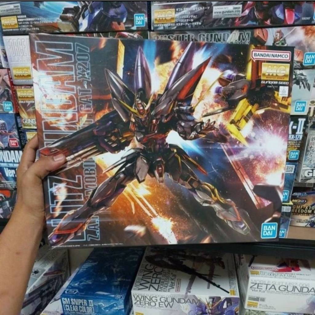 🟢🟢 ( พร้อมส่ง ) MG 1/100 BLITZ GUNDAM - BANDAI -