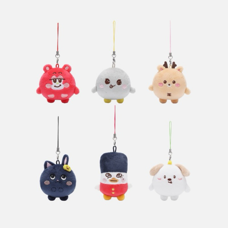 [พร้อมส่ง] พวงกุญแจ ตุ๊กตา RIIZE FAN-CON 'RIIZING DAY' OFFICIAL MD - Mini Doll Keyring / Scrunchie / Fanlight Cape