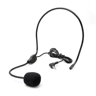 microphone ติดหัว ไมโครโฟนชุดหูฟัง ไมโครโฟนลำโพง เหมาะสำหรับลำโพงผึ้งน้อย การเดินทาง การเรียน การประชุม ตลาดกลางคืน