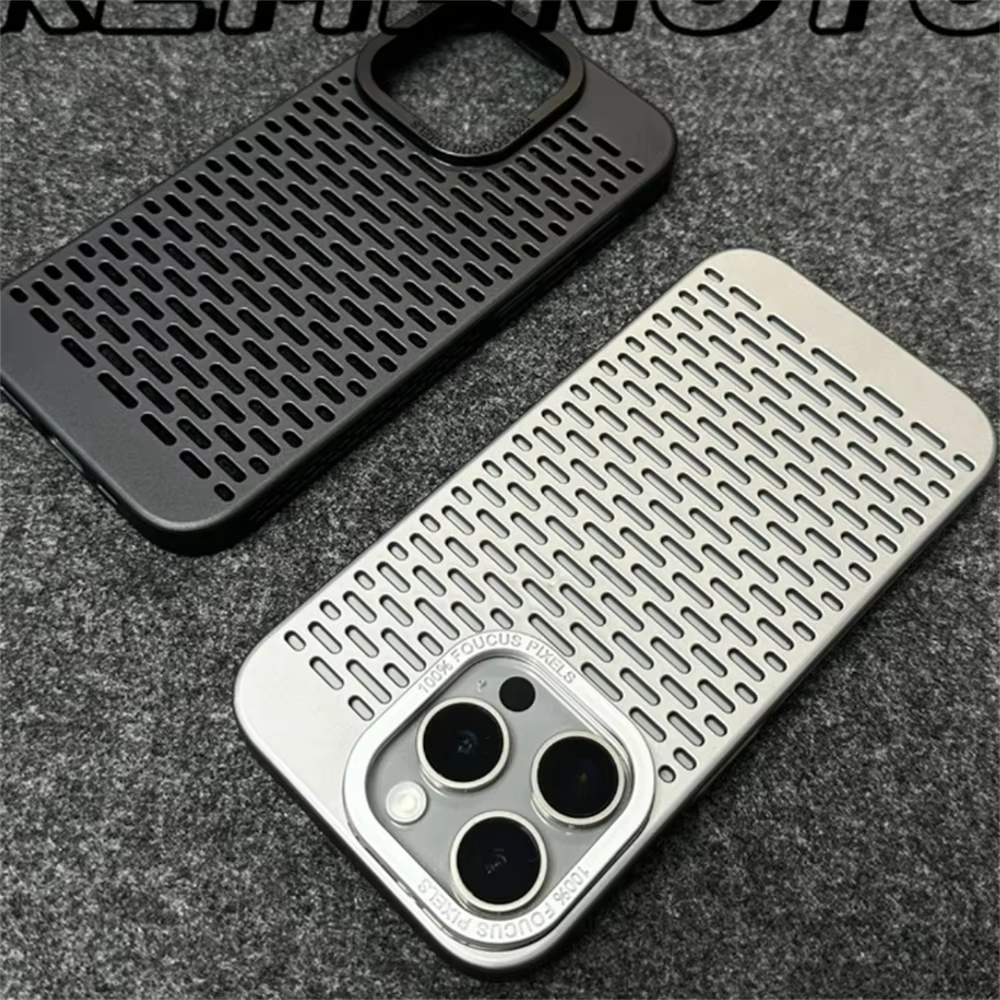 เคส การกระจายความร้อน for iphone เคสไอโฟน 15 14 13 12 11 pro promax plus #45