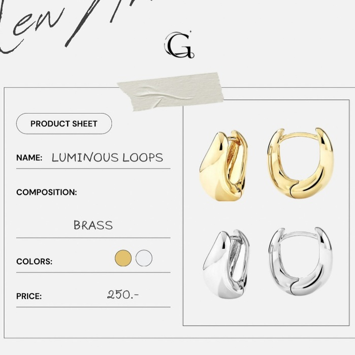 G.NIGHTDAY - Luminous Loops Radiant Allure collection RD01