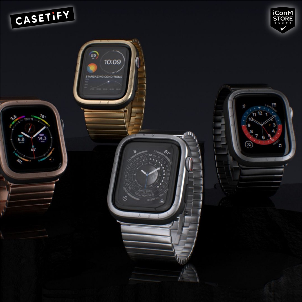 [พร้อมส่ง] CASETiFY – Metallic Impact (Rose Gold) เคสสำหรับ Apple Watch 4-11, SE1-3 Series [ผ่อน0% ส่งฟรี] ราคา ถูกที่สุด ดีลบีเคเค แกลเลอรีภาพที่ 9