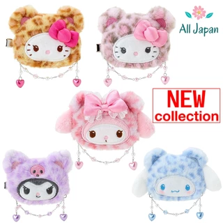 🌸[พร้อมส่ง] กิ๊บSanrio Leopard Kitty กิ๊บเสือ คิตตี้ กิ๊บซานริโอ้ ลายเสื้อนุ่มนิ่ม สวย น่ารัก ของแท้