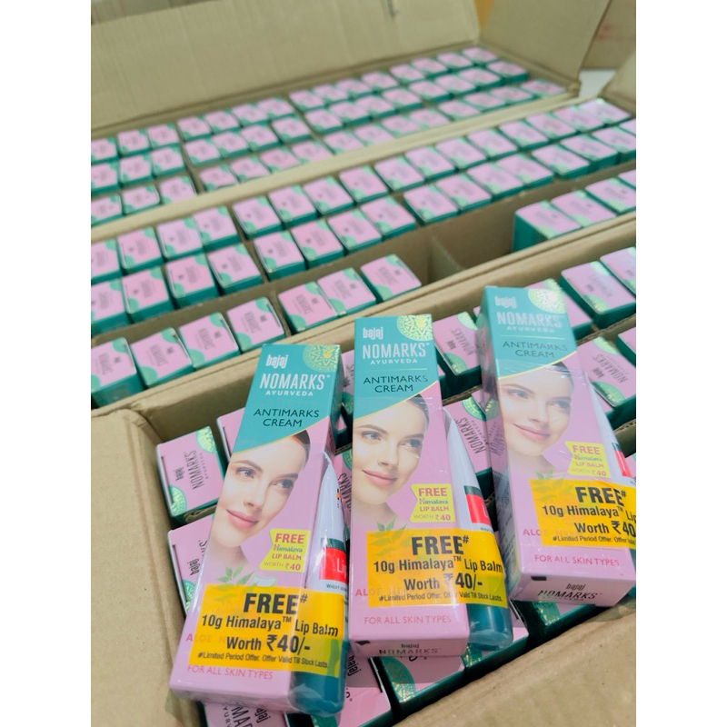 ครีมลบรอยแผลเป็น Bajaj Nomark 25g ผิวธรรมดา