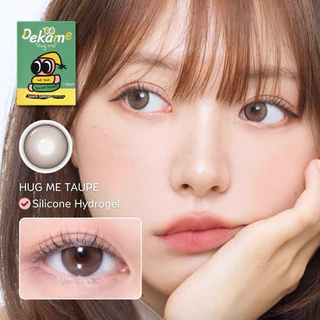 I-SHA DEKAME HUG ME TAUPE / BROWN / GRAY คอนแทคเลนส์เกาหลี คอนแทคเลนส์รายปี Silicone Hydrogel