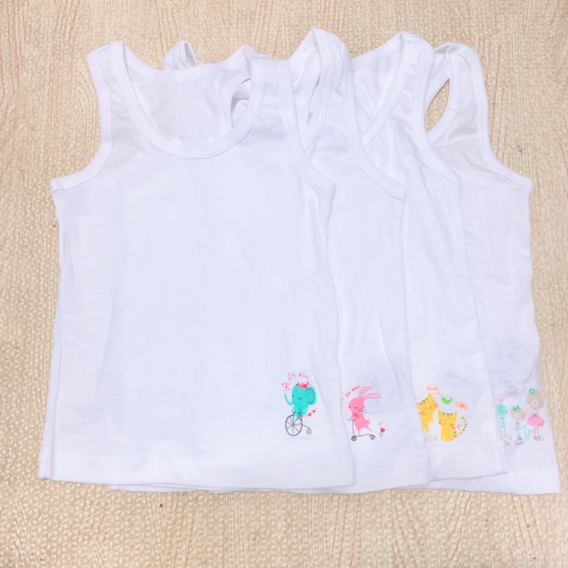 DE BON เสื้อกล้ามเด็กเล็ก สำหรับอายุ 1-10 ปี พร้อมส่ง