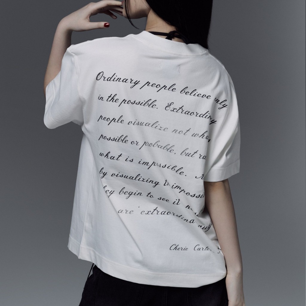 Extraordinary boxy T-shirt (White)