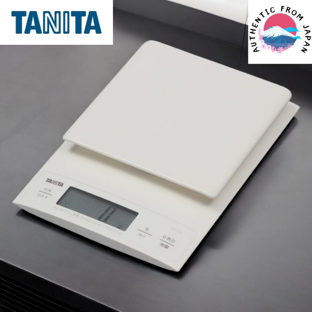 Tanita Cooking Scale Kitchen Scale, digital weighing, 3kg capacity with 0.1g increments