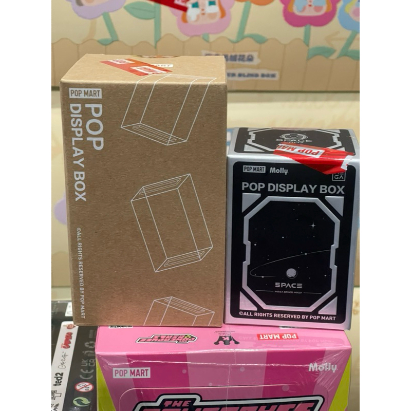 [พร้อมส่ง] กล่องใส่โมเดล Pop mart แท้ Space molly Display box 100% ของแท้ popmart กล่องโมเดล