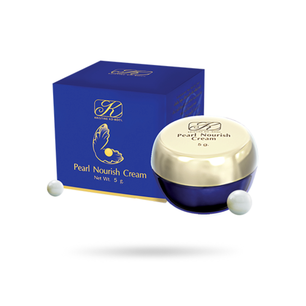 ครีมมุกเล็ก คังเซน คริสติน โคคูล เพิร์ล นอริช ครีม (แท้100%) ครีมไข่มุกคังเซน 5 กรัม