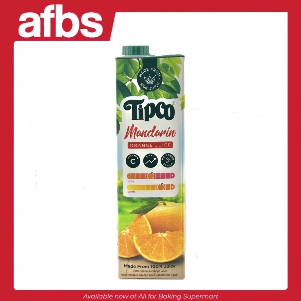 SUPERMART Tipco น้ำส้มแมนดาริน 100 % 1000 ml. #1115499