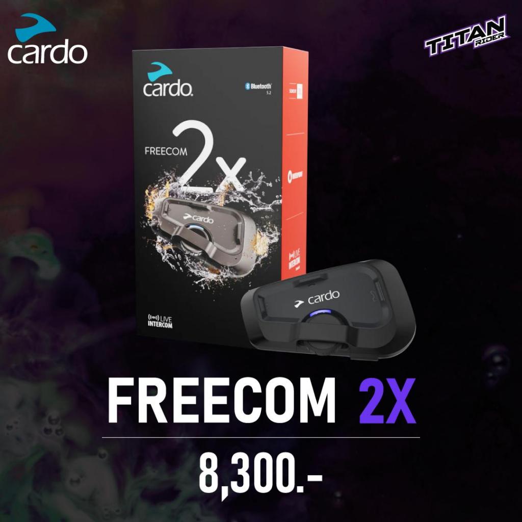 บลูทธสำหรับติดตั้งหมวกกันน็อค CARDO FREECOM 2X ราคา 8,300.-