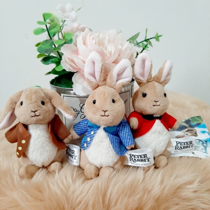 พวงกุญแจ Peter Rabbit น่ารัก แท้💯 (Set 3 ตัว)