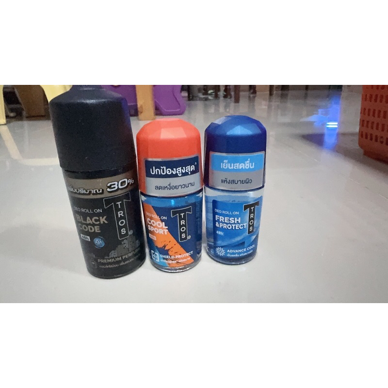 ทรอส โรออน tros ระงับกลิ่นเหงื่อ 25/32.5ml.