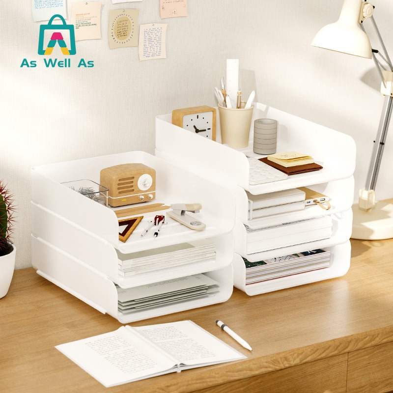 As well As กล่องแฟ้มตั้งโต๊ะสำนักงาน กล่องใส่เอกสาร