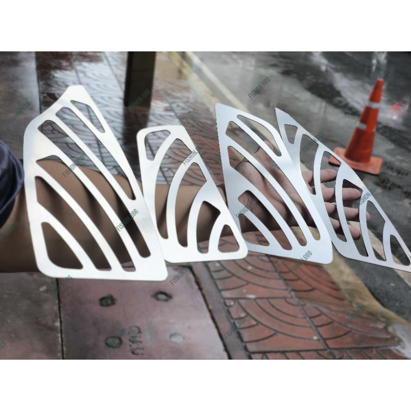 พร้อมส่ง ที่วางขาแต่ง ZONTES368D 350E 368K วัสดุสแตนเลท อย่างดีไม่ลอกติดตั้งง่าย