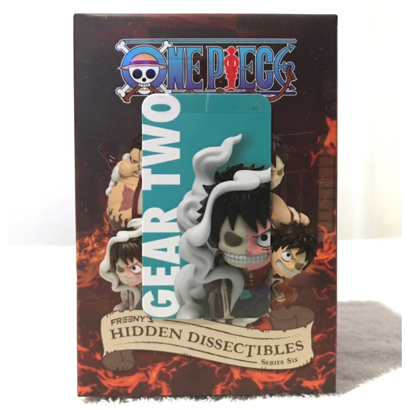 [มือ1/ส่งด่วน/เช็คการ์ด : Luffy Gear Two 2] Mighty Jaxx One Piece S.6 Freeny Hidden Dissectibles Ser