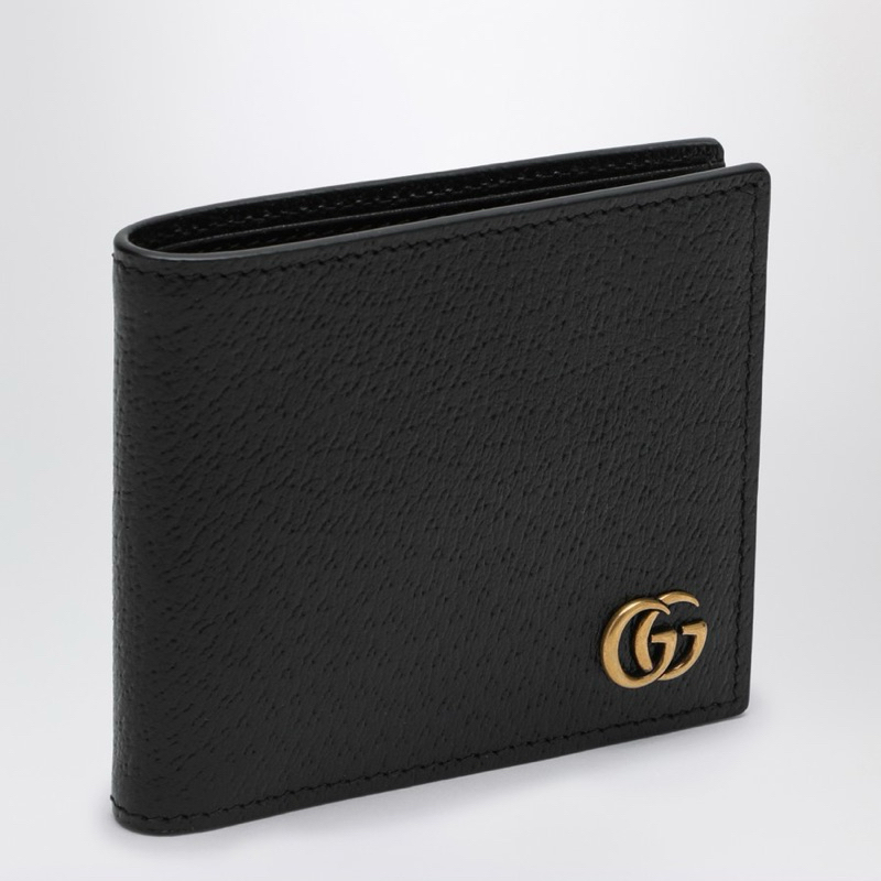 GUCCI  MARMONT LEATHER BI-FOLD WALLET แท้ 100%