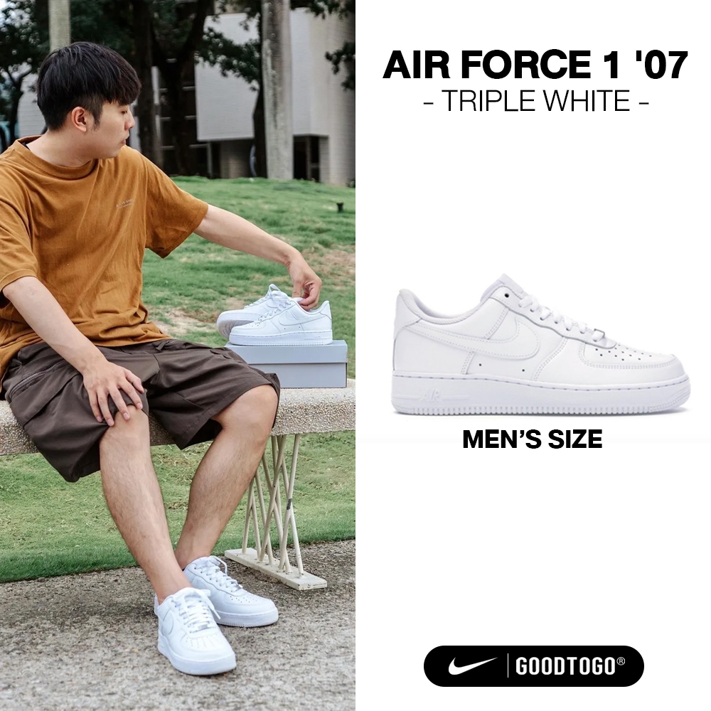 [ลด30% เก็บโค้ด 1010FASHDD] Nike รองเท้าผ้าใบ รองเท้าลำลอง ผู้ชาย Air Force 1 07 CW2288-111 (3700)