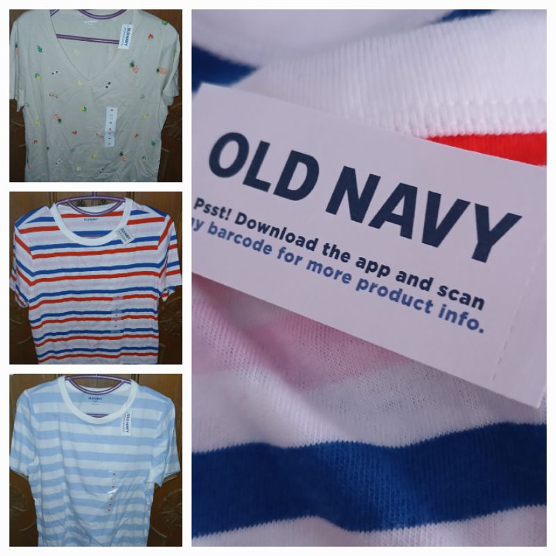 ป้ายแดง💯Old Navy เสื้อยืดสำหรับผู้หญิง