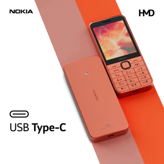 Nokia 215 4G (2024). โทรศัพท์มือถือปุ่มกด 2 ซิม พร้อมวิทยุ FM (รับประกันศูนย์ไทย 1 ปี)