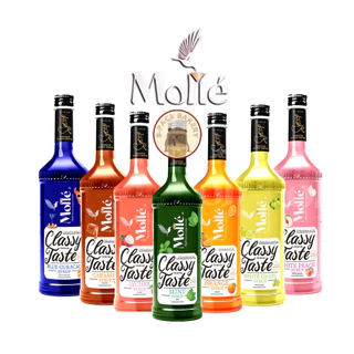 โมลเล่ ไซรัป น้ำเชื่อม กลิ่นผลไม้ Molle Syrup 710ml