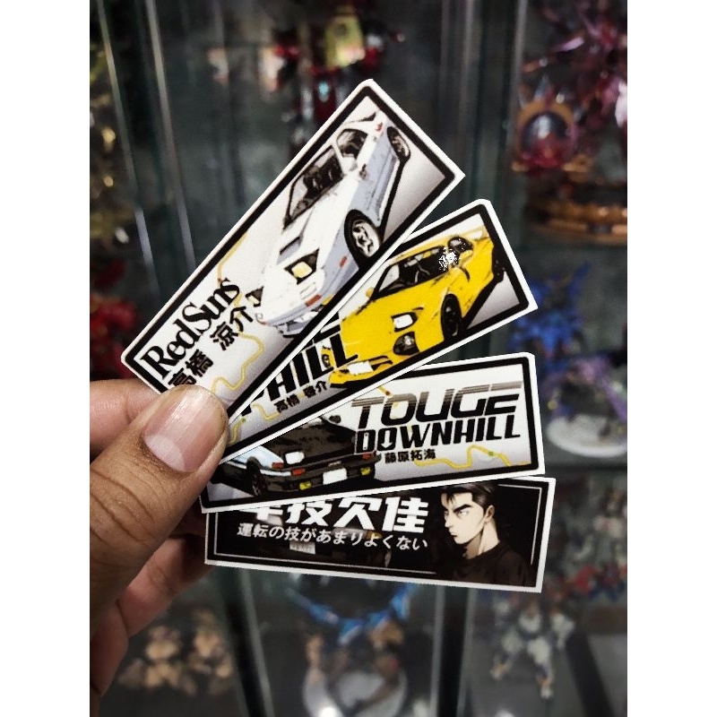 สติ๊กเกอร์โตเกียวดริฟชุดละ 4 ใบ