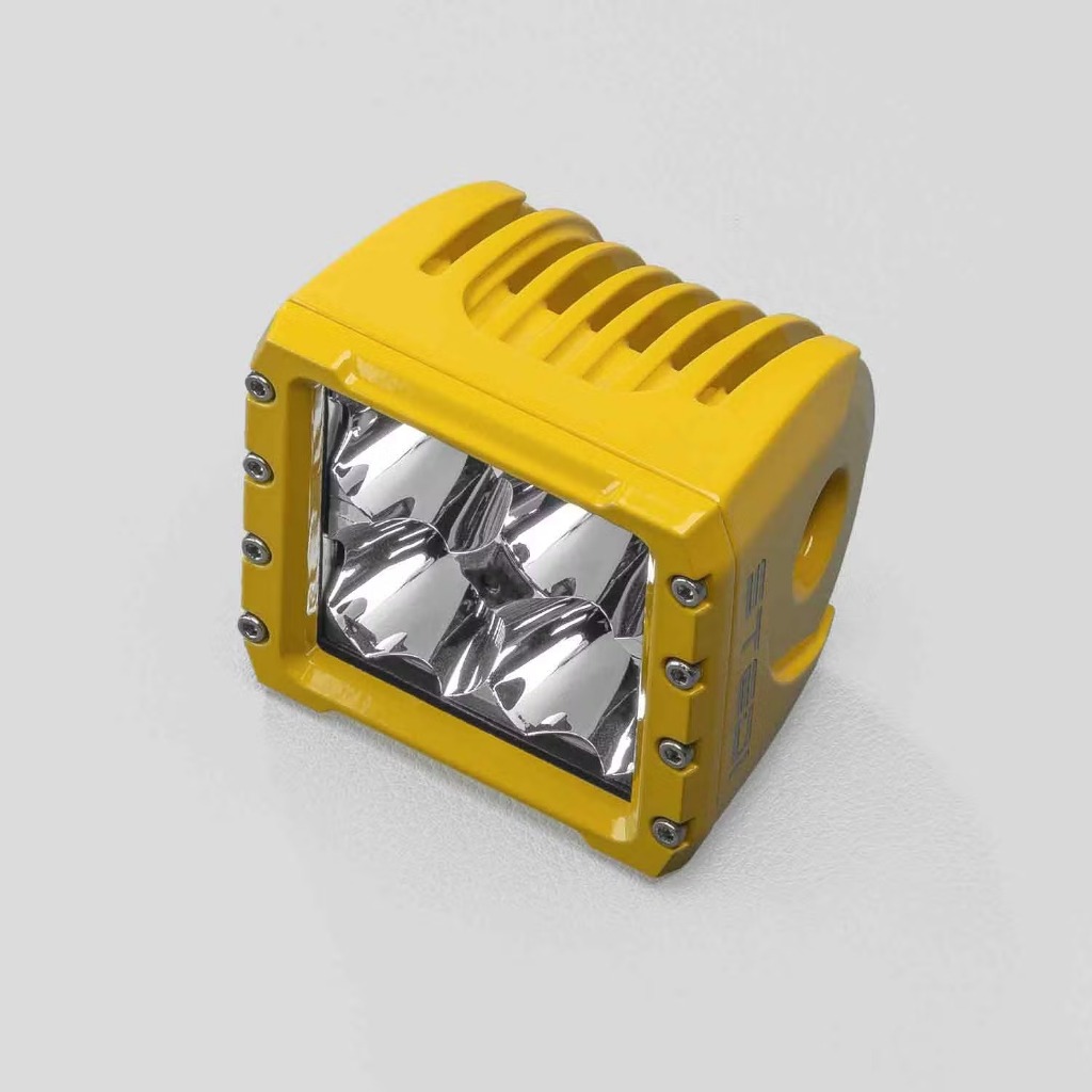 STEDI C4 Industrial Yellow LED Cube Light (spot)