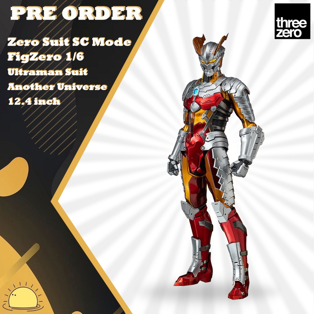 Pre-order ThreeZero Ultraman FigZero 1/6 Zero Suit SC Mode: Ultraman Suit Another Universe12.4 inch