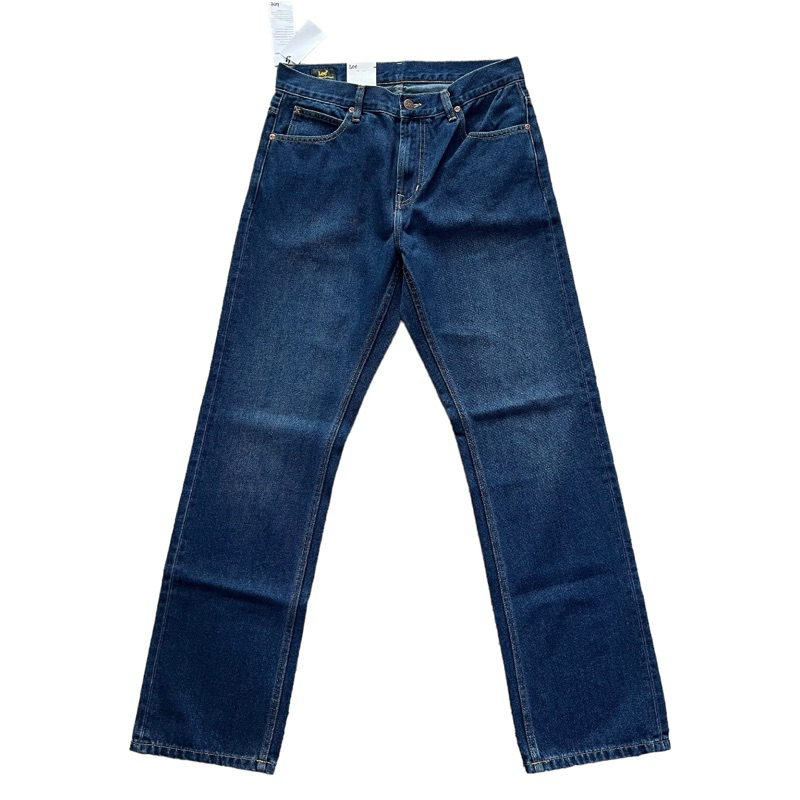 LEE NEW CHICAGO ยีนส์ชายไม่ยืด เอวกลาง เป้าซิป ของแท้จากช็อป