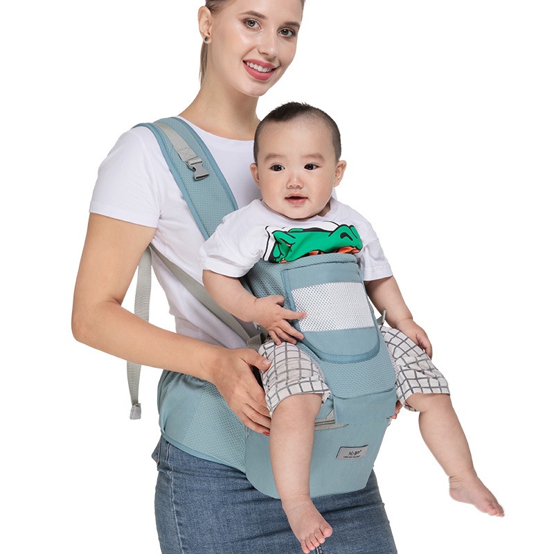 เป้อุ้มเด็กเป้อุ้มเด็กแบบมีที่นั่งที่ เป้อุ้มเด็ก Baby Carrier ระบายอากาศได้ดี เป้อุ้ม มีที่นั่ง ของแท้ เด็กทารก