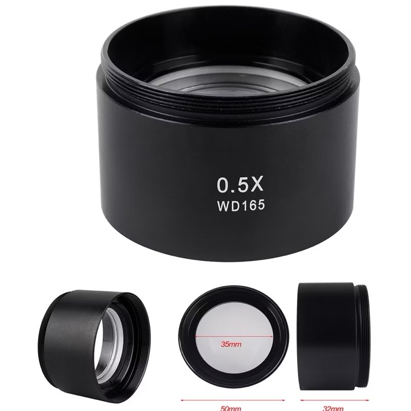 WD165 เลนส์เสริมกล่องส่องตา0.5x