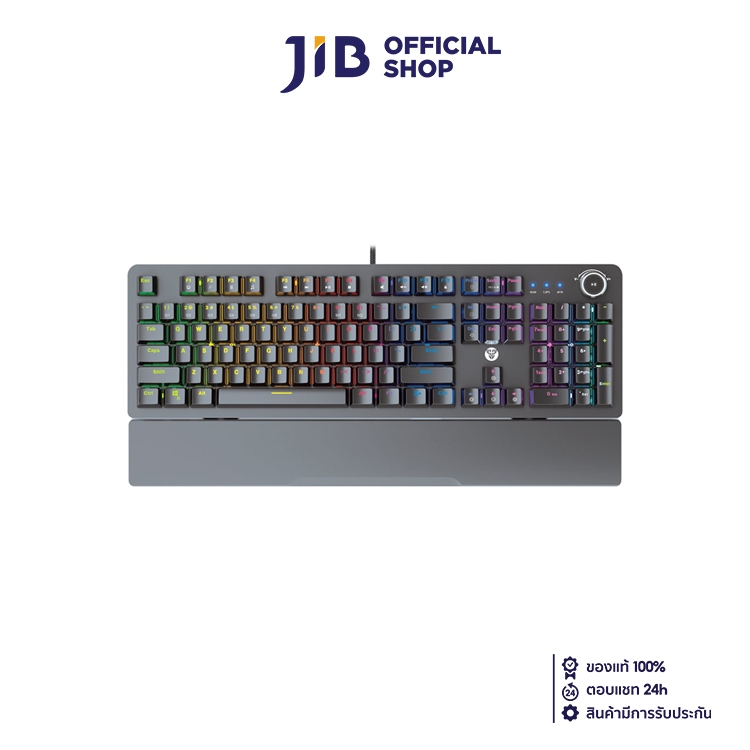 KEYBOARD (คีย์บอร์ด) FANTECH MAXPOWER MK853 (BLACK) (BROWN SWITCH GRADIENT RGB EN/TH)