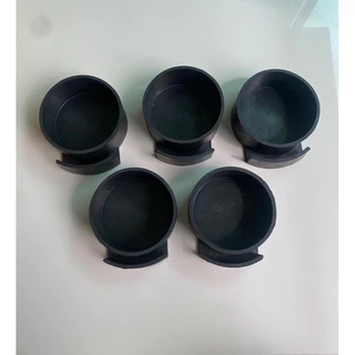📌พร้อมส่ง📌5ชิ้นถ้วยยางใส่อาหารไก่,ยางดำใส่อาหารไก่,ใส่อาหาร,ใส่น้ำ