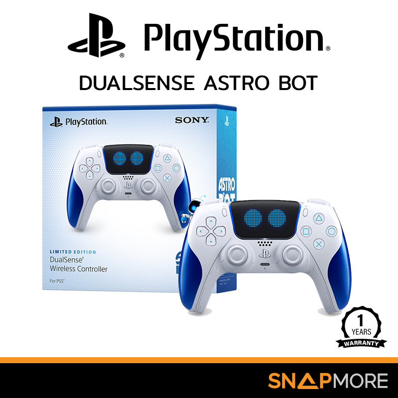 PlayStation จอย PS5 DualSense Wireless Controller ASTRO BOT Limited Edition ประกันศูนย์ Sony ไทย 1 ป