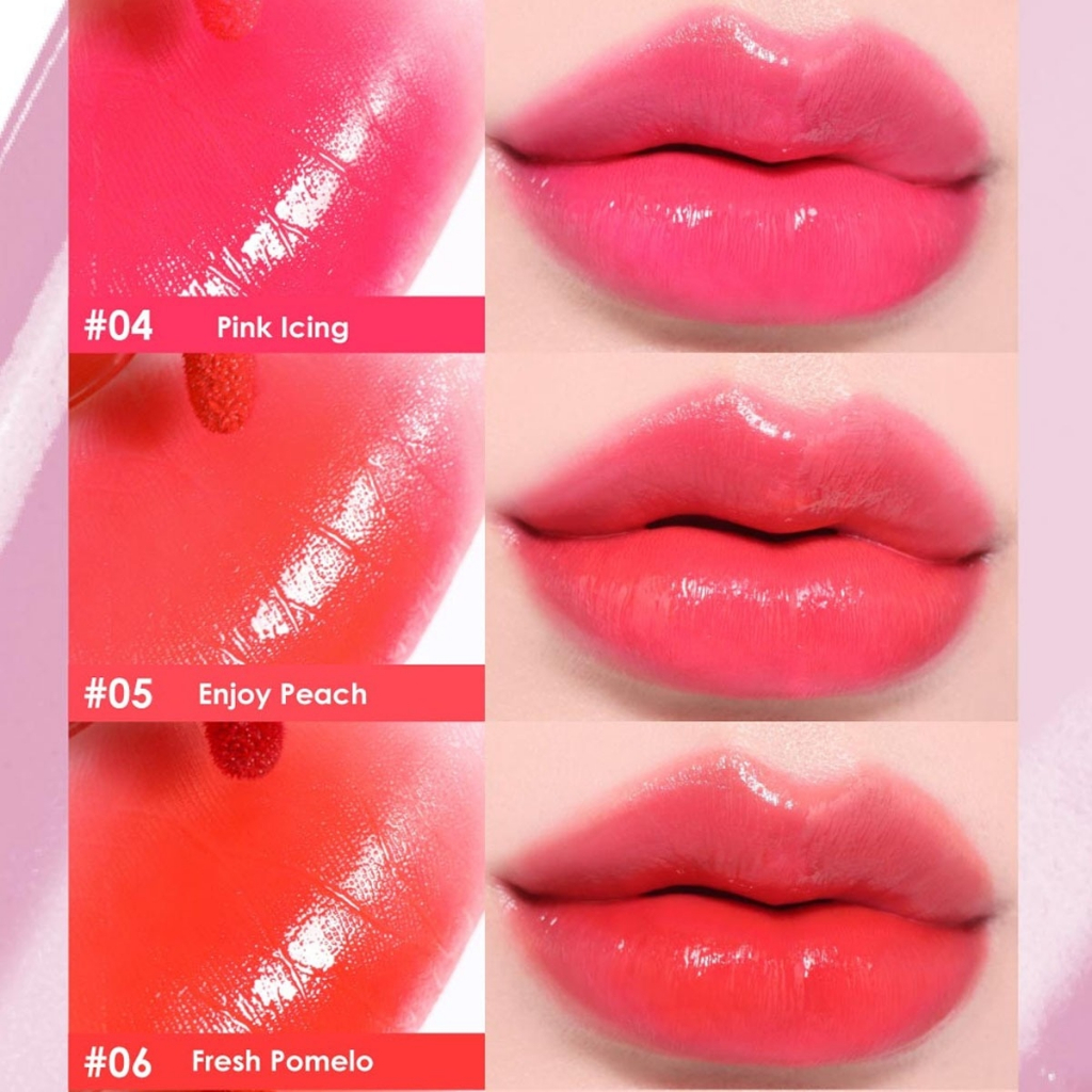 CATHYDOLL เคที่ดอลล์  โกลว์ ออยล์ ทินท์ 2.4 กรัม. Glow Oil Tint 2.4 g. (มีให้เลือก 12 เฉดสี) - รูปที่ 3