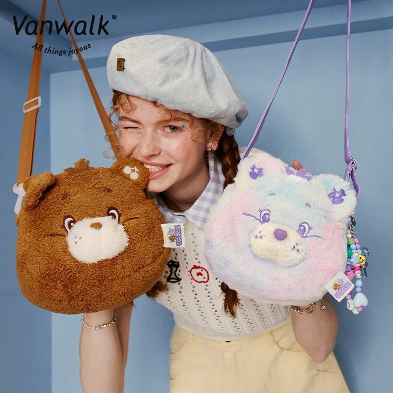 พร้อมส่ง+PreOrder! กระเป๋าสะพาย VANWALK X CareBears ของแท้ 100%