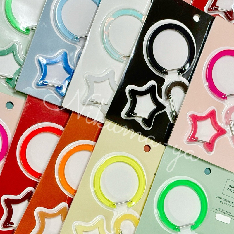 [พร้อมส่ง] Carabiner คาราบิเนอร์ ห่วงกุญแจ ห่วงอเนกประสงค์ ห่วงคล้อง ขอเกี่ยวพวงกุญแจ แบบเซ็ต 3 ชิ้น