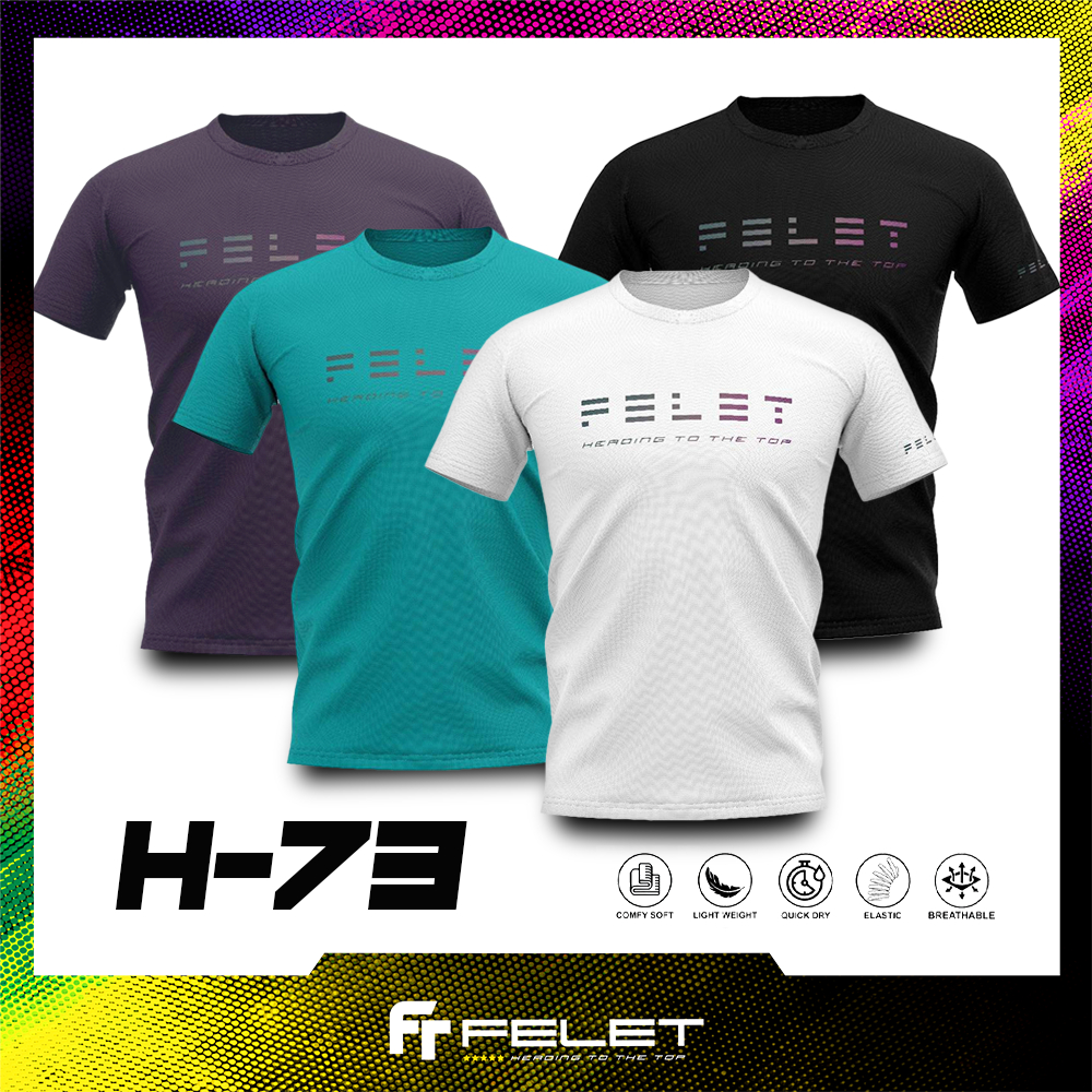 FELET เสื้อแบดมินตัน รุ่น H73.