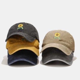 🌻Sunflower หมวกเบสบอลปรับสายได้ พร้อมส่ง5สี