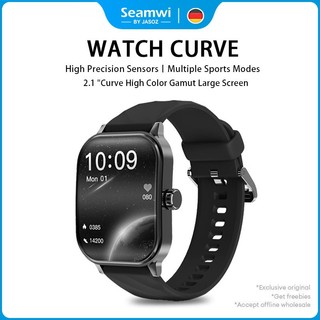 Seamwi Curve สมาร์ทวอทช์หน้าจอโค้งหน้าจอ Smart Watchจอสัมผัส นิ้วกันน้ำโหมดออกกำลังการเชื่อมต่อบลูทู