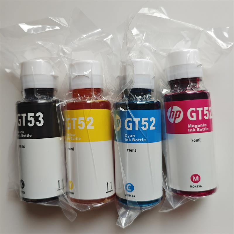 Ink หมึกเติม HP ของแท้ GT53/GT51/GT52 ชุด 4 สี (ไม่มีกล่อง) เหมาะสำหรับ HP315 HP415 HP500 HP515