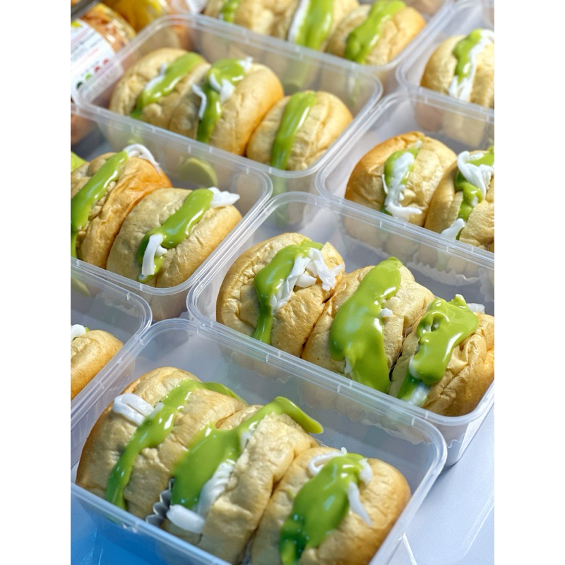 KETO ปังบันคีโต 1 กล่อง 3 ชิ้น เลือกไส้ได้ 3 ไส้ 1 กล่องคาวหวาน เบาหวานทานได้ ใส่ไส้เยอะอร่อยสุดคุ้ม - รูปที่ 4