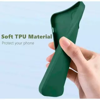 ส่งไว เคส ซิลิโคน สำหรับ iPhone 11 16 16Pro 16Plus 16Promax เคส กำมะหยี่ สีพื้น กันกระแทก หรูหรา