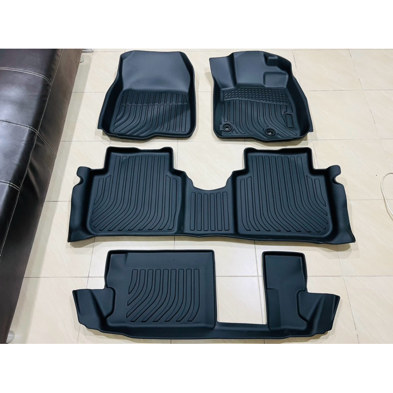 พรมปูพื้นรถยนต์ TPE รุ่น Honda CRV G6 7 ที่นั่ง